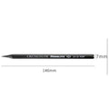 Wood-free graphite sketch pencil showing 146mm length with hardness grade markings