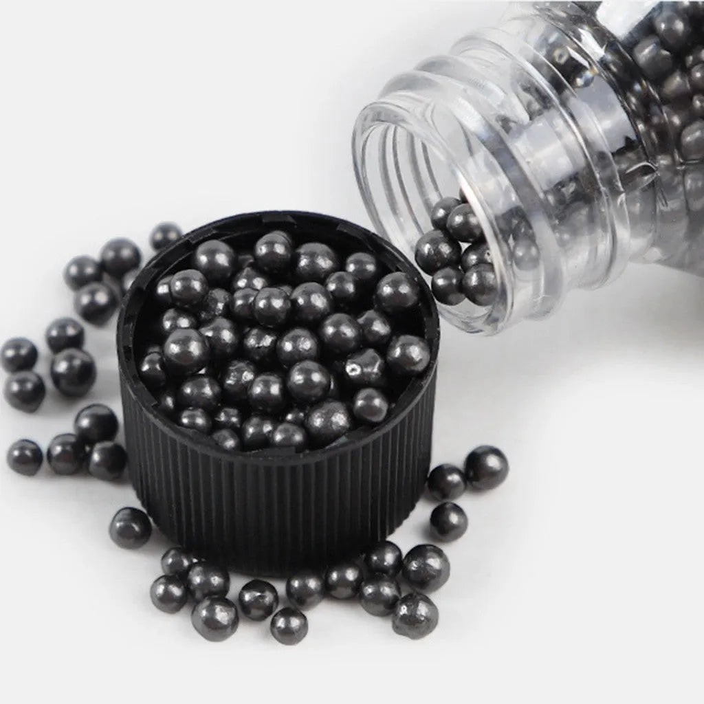 Black cat litter deodorant crystal nano ore pearls in a bottle for odour removal
