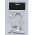 HDMI to VGA adapter cable with 0.3 metre length in black or white colour options