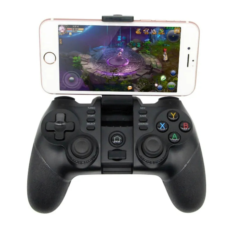 USB gamepad joystick game controller with analog triggers and Turbo button for Android iPhone PC and PS3