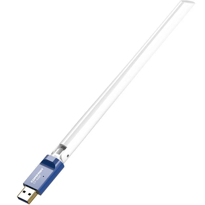 Blue USB wireless network card with external antenna model CF-WU826F