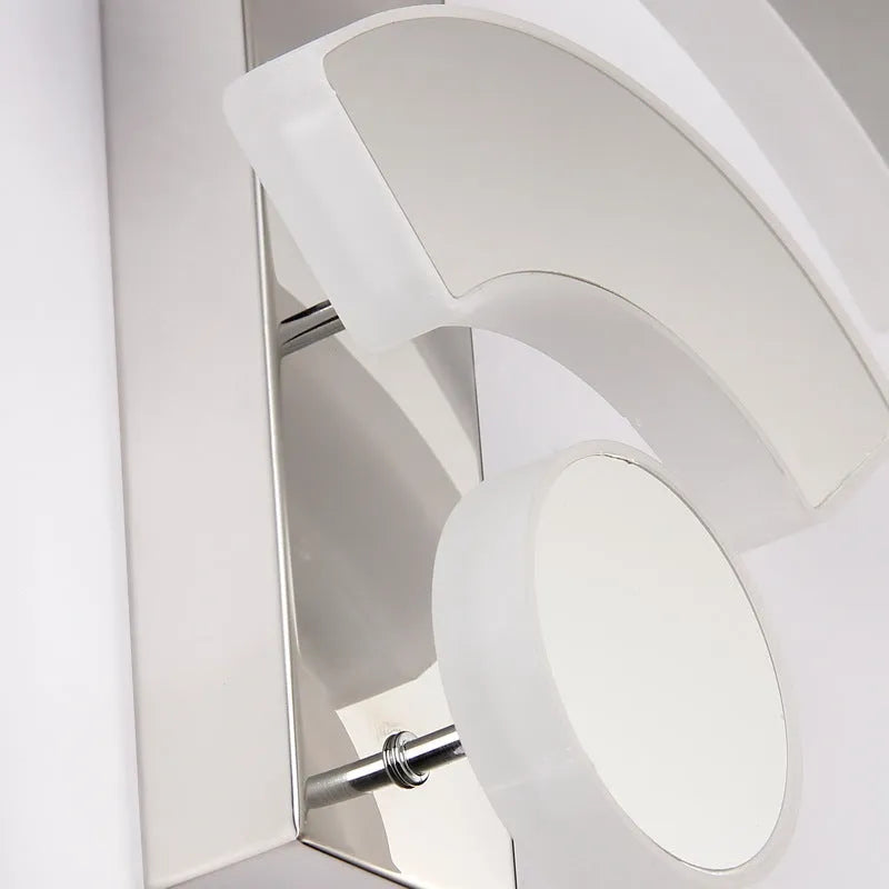 Frosted acrylic indoor wall light with WiFi logo shape, 11W, white and warm white options, 260x75x220mm