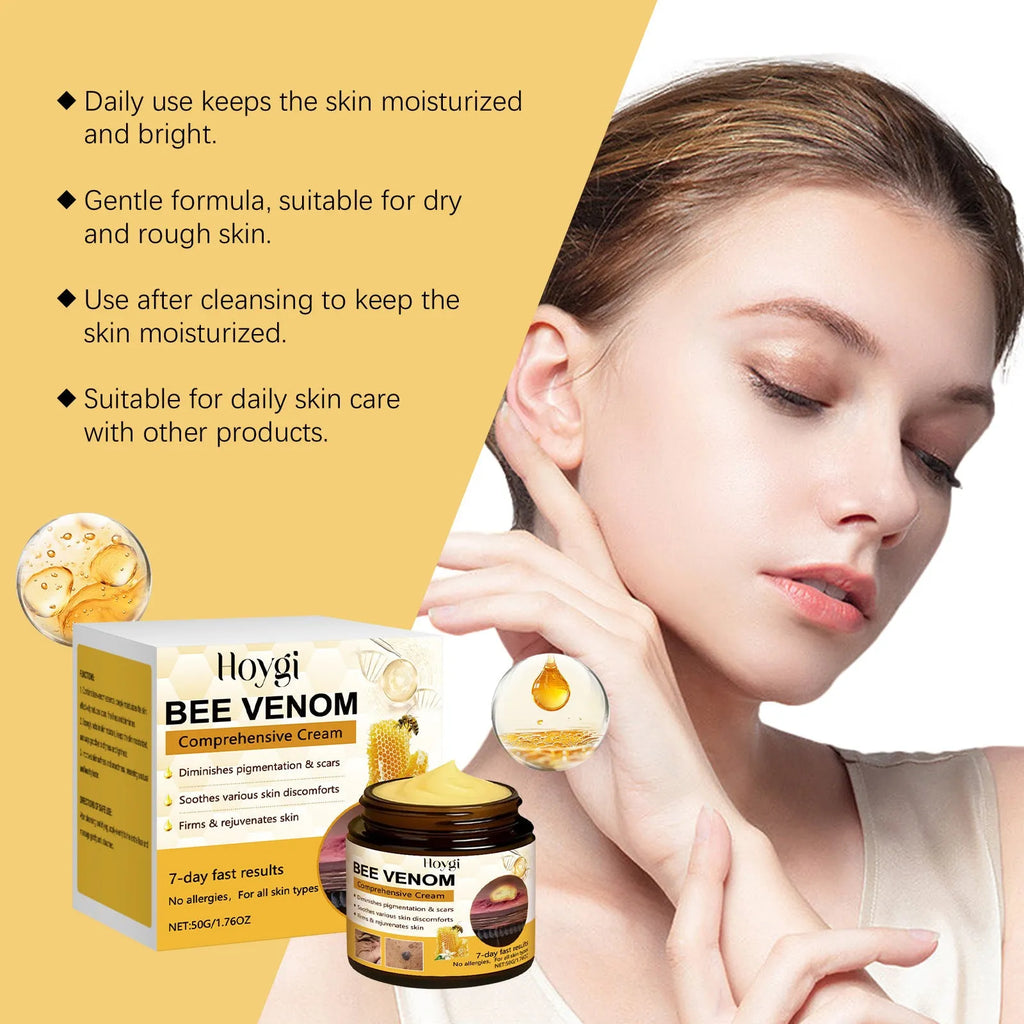 50g jar of skin neck cream with hyaluronic acid and collagen formulation