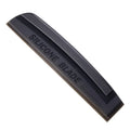 One-piece black silicone car wash wiper with flexible handle, model DM-094, 33.5 cm long