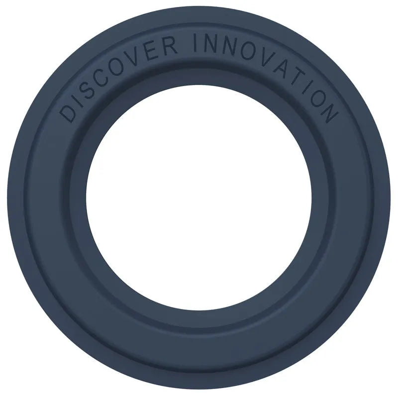 Magnetic ring mobile phone holder in Athens black for Apple Samsung wall and car mount