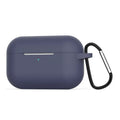 Soft silicone protective cover for AirPods Pro wireless headphones in multiple colours.