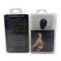 X9 mini single ear Bluetooth headset in black or white colour with earplug design