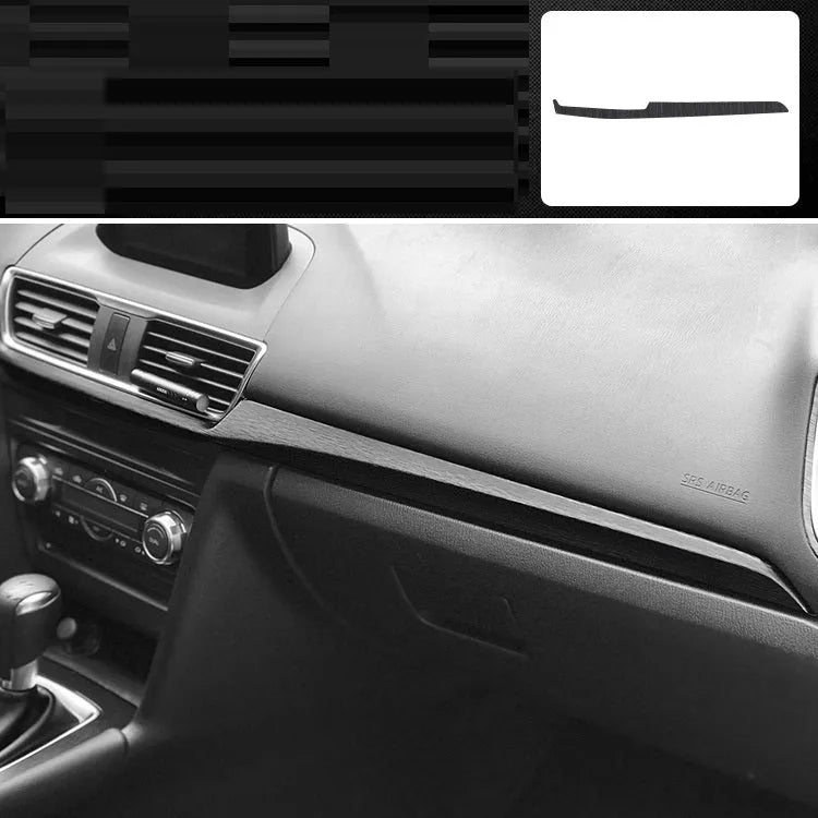 Unksera car interior decorative vinyl sticker kit for centre console and dashboard modification