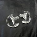 Silicone ear hanging accessories for interphone air conduit, three sizes