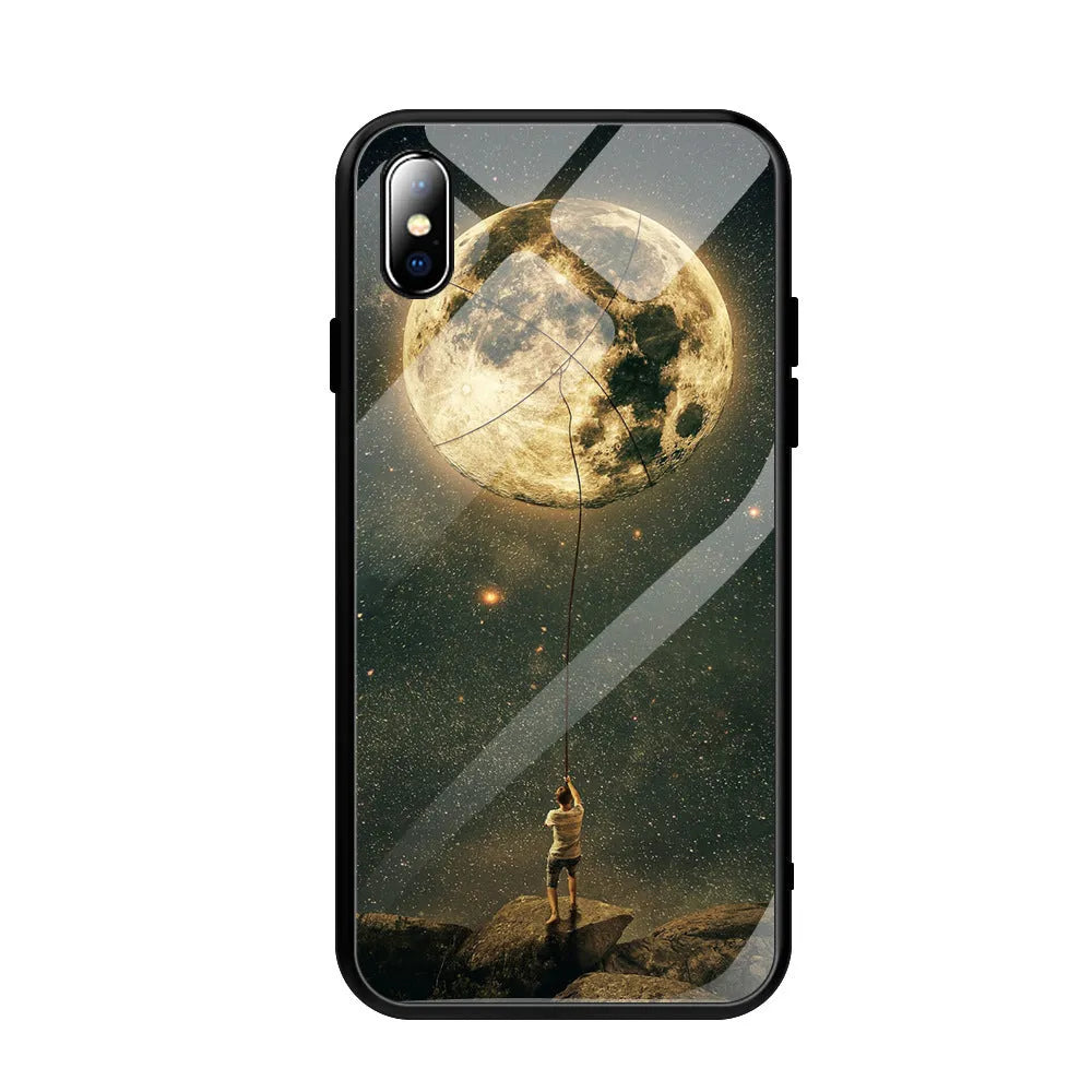 Black silicone phone case shown on a Samsung Galaxy S10 phone.