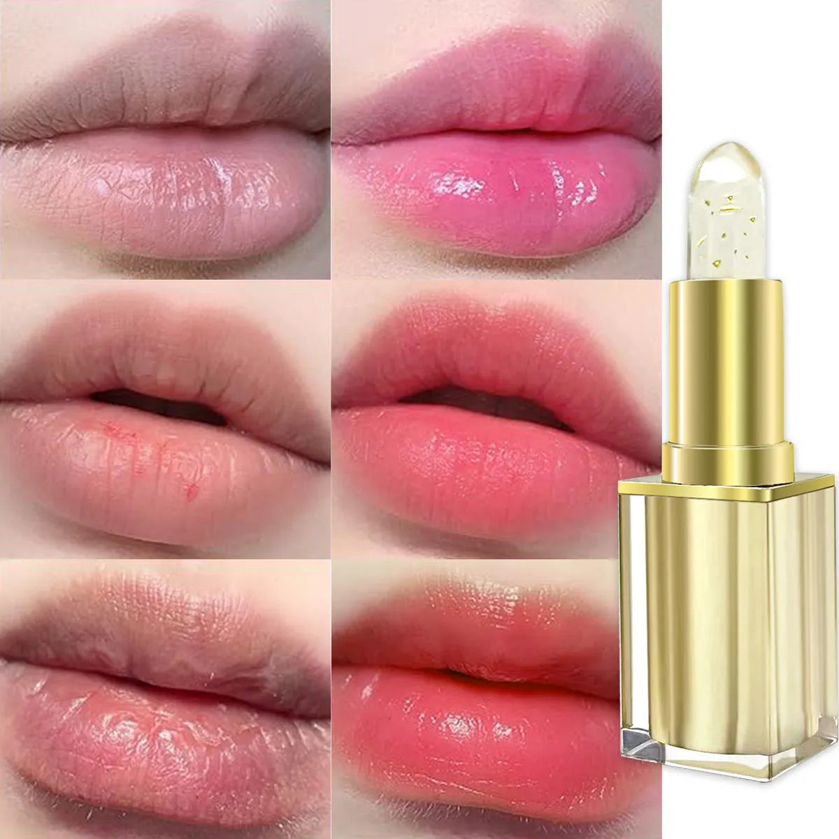 YB1001 moisturising colour-changing lipstick lip balm with temperature sensing, standard specification