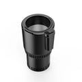 12V dual-purpose cooling and warming cup with ABS aluminium alloy construction for car use