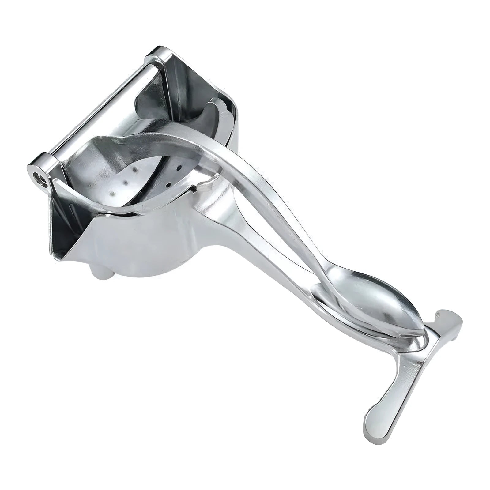 Manual juicer small multifunctional silver iron used for squeezing oranges and watermelons and opening nuts