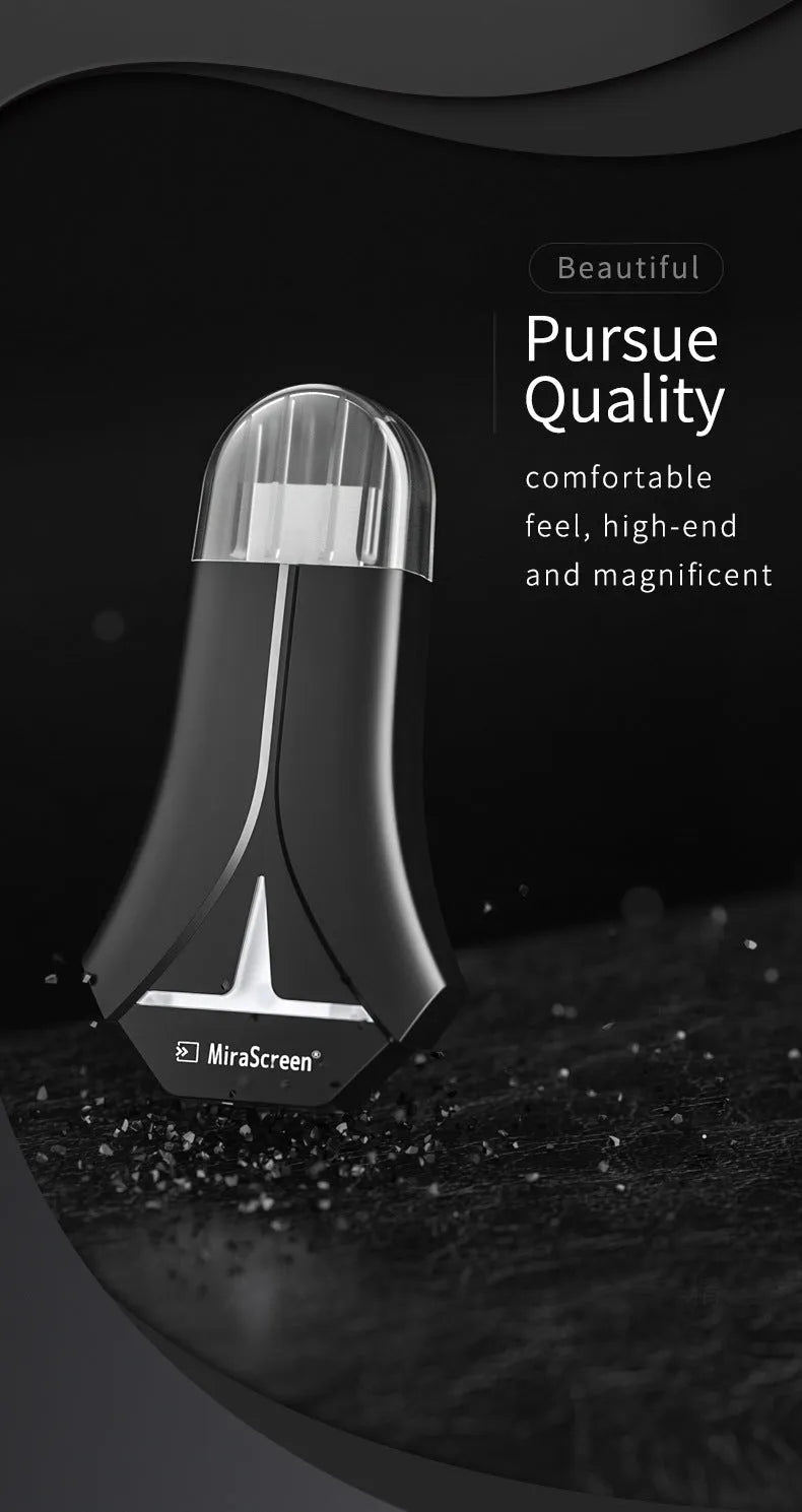 Mirascreen HDMI WiFi dongle for streaming 1080p Full HD video from mobile phone to projector