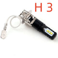 Aluminium alloy car bulb fog lamp with white light colour for H3/H1 vehicle fittings