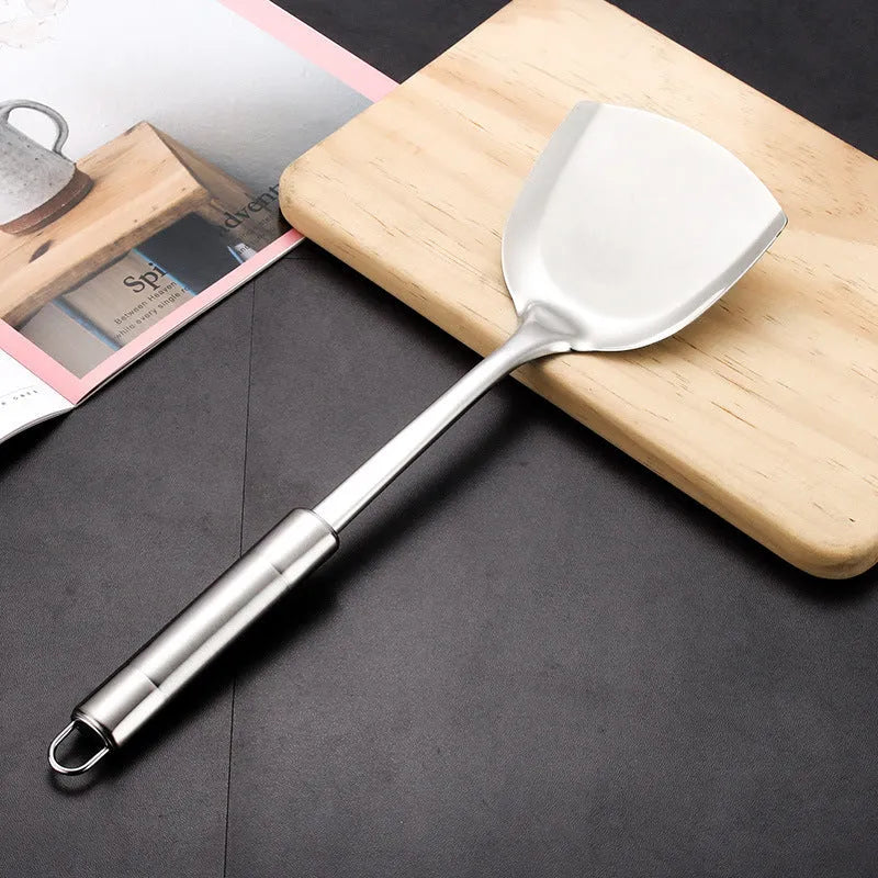 201 stainless steel anti-scalding kitchenware set with six tools including colander and stir-fried shovel