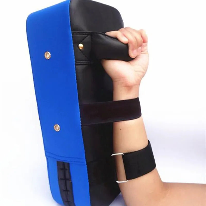 Blue thickened square foot boxing target pad for martial arts training