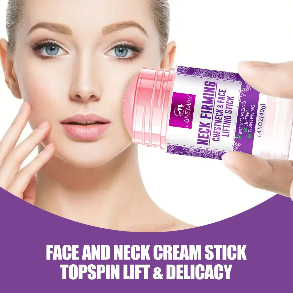 40g jar of anti-wrinkle neck firming cream for brightening and moisturising neck skin