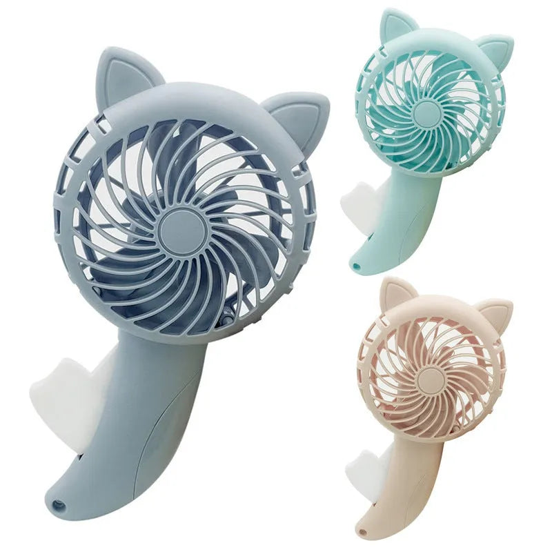 Large cartoon hand pressing hand-held fan toy plastic 11x20cm for children aged 4 to 6