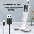 Wireless floor cleaning robot with sweeping and mopping functions in S5 Green colour