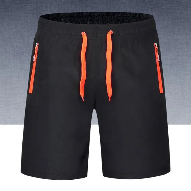 Quick-drying breathable gym running pants in fluorescent green – 100% polyester thin fabric with micro-elasticity, side view on treadmill