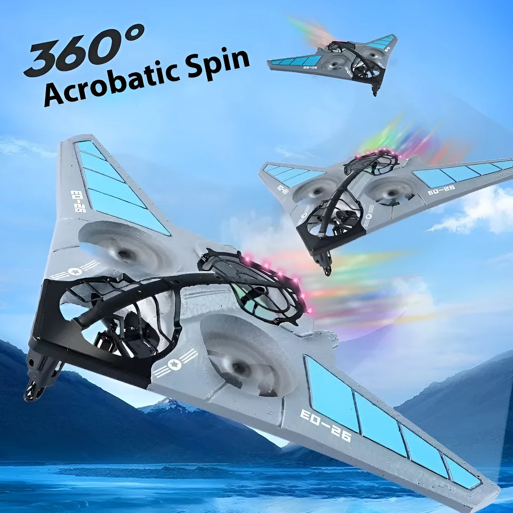 Remote control EVA foam gravity glider in EO26 colour with handle remote control on a floor