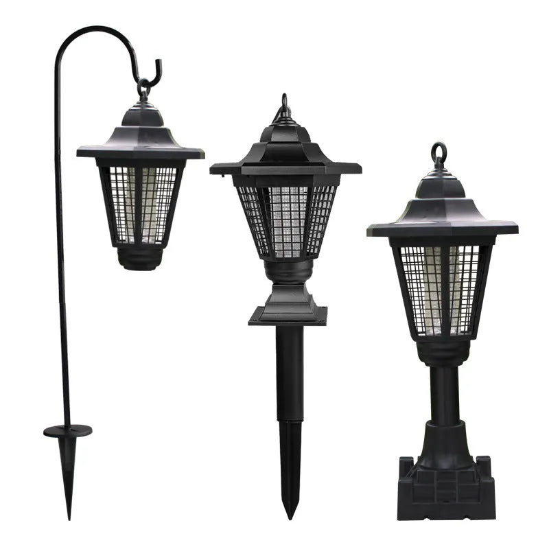 IP55 solar mosquito killer lamp 5W LED outdoor garden insect trap