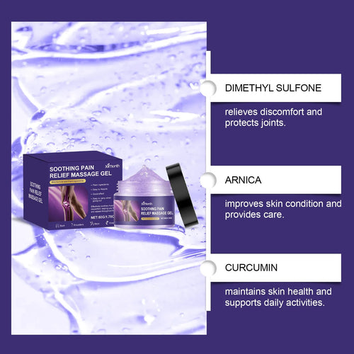 50g tube of body joint care gel for temporary joint discomfort relief