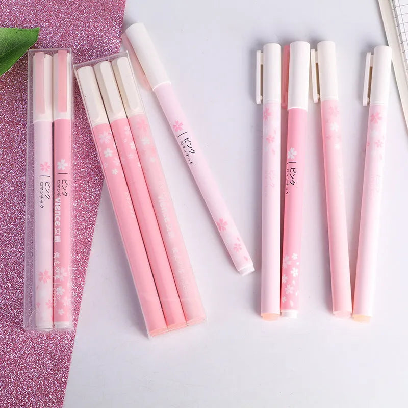 Sakura gel pen set with 0.35mm and 0.5mm needle tip options