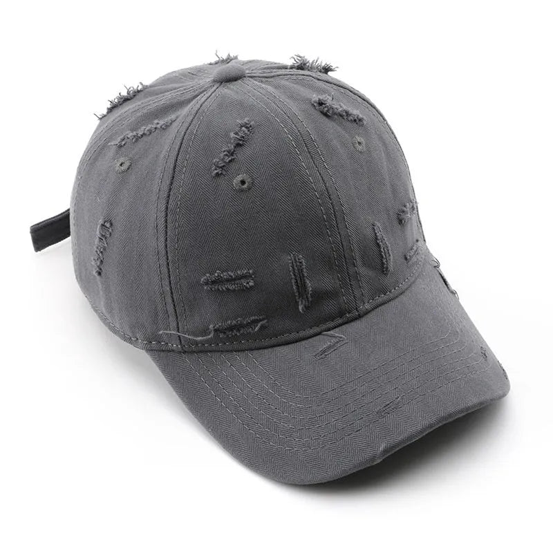 Cotton satin women's baseball hat in beige with dome crown for outdoor sun protection