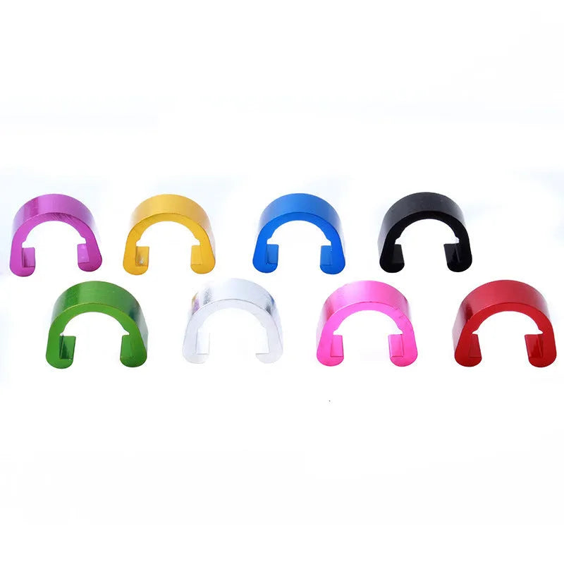 Aluminium alloy C-shaped buckle in eight colour options with 10.2x13x5mm dimensions