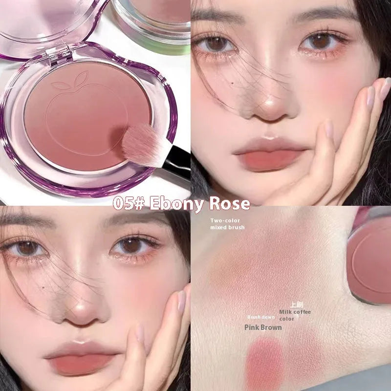 Bubble Gradient Blush compact open showing powder blush in a natural shade.