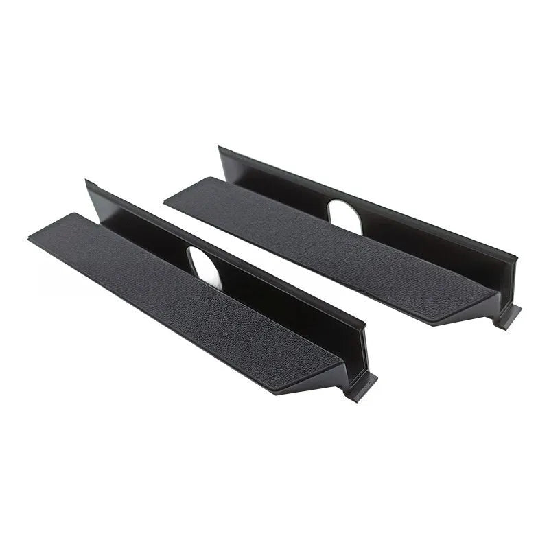 Black PS4 Pro hard drive bottom cover, warehouse door baffle and block strip service parts.