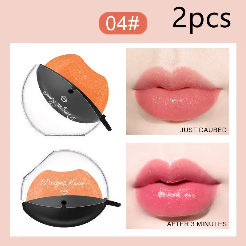 Lazy Lips Pearlescent Glitter Lipstick 9.8g in shade DR01 with pearlescent finish and water-shine effect