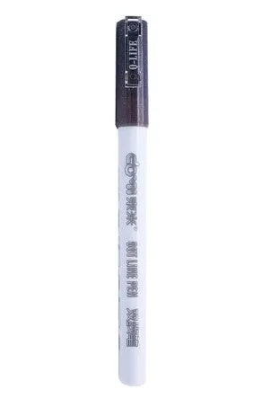 Set of eight multicolor plastic highlighters with assorted refill colours, 1mm tip, 140mm length