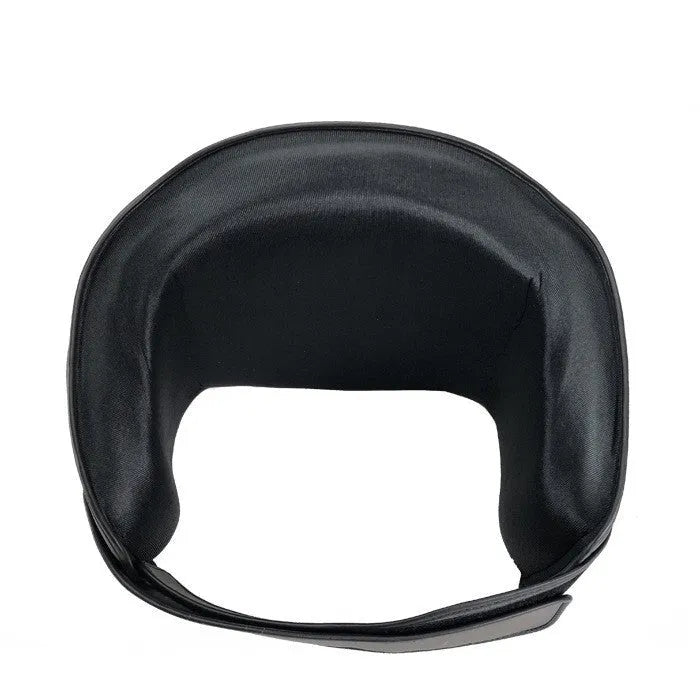 Sanda boxing breast protection target showing waist coverage in dark grey colour