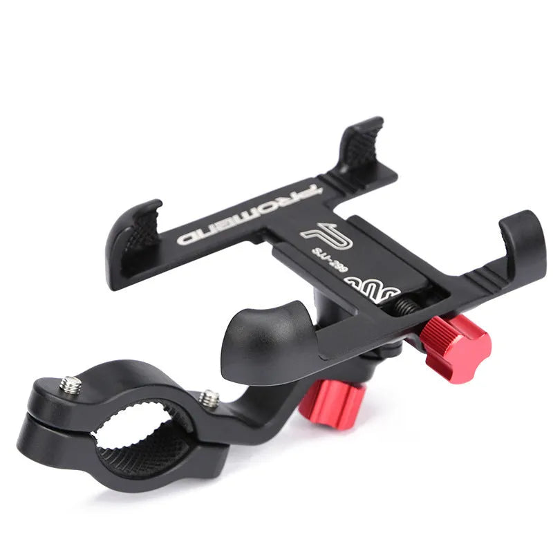 Alloy motorcycle mountain bike navigation bracket mobile phone stand adjustable 55mm to 95mm width