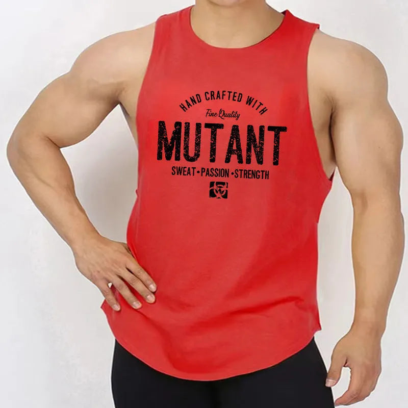 Men's loose fit polyester training waistcoat in multiple colour options