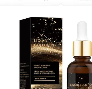 30ml facial moisturising liquid bottle with hyaluronic acid formula