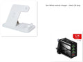 4 in 1 wireless charging station with adjustable foldable metal support plate charging phone, watch, earbuds and stylus