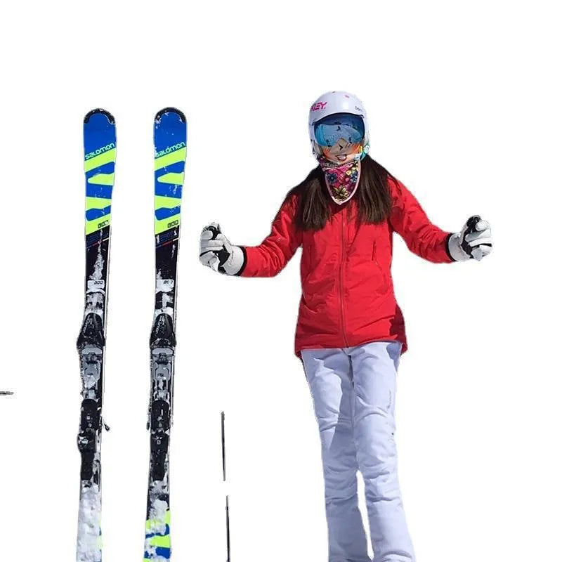Skiing bandage shoulder strap with hook & loop fastening for double ski transport