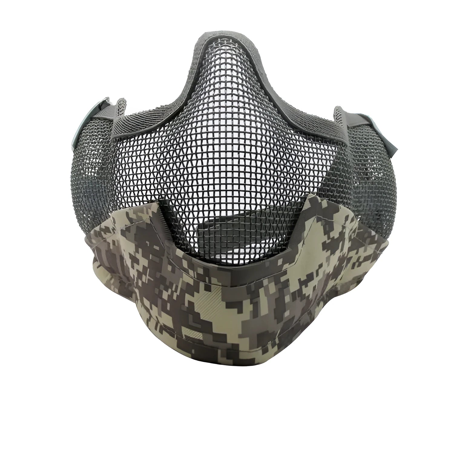 Carbon steel protective face mask with head-mounted design in multiple colour options