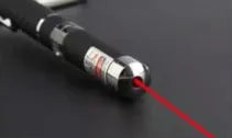 3-pack metal single point laser pens for dogs and cats in three colour options