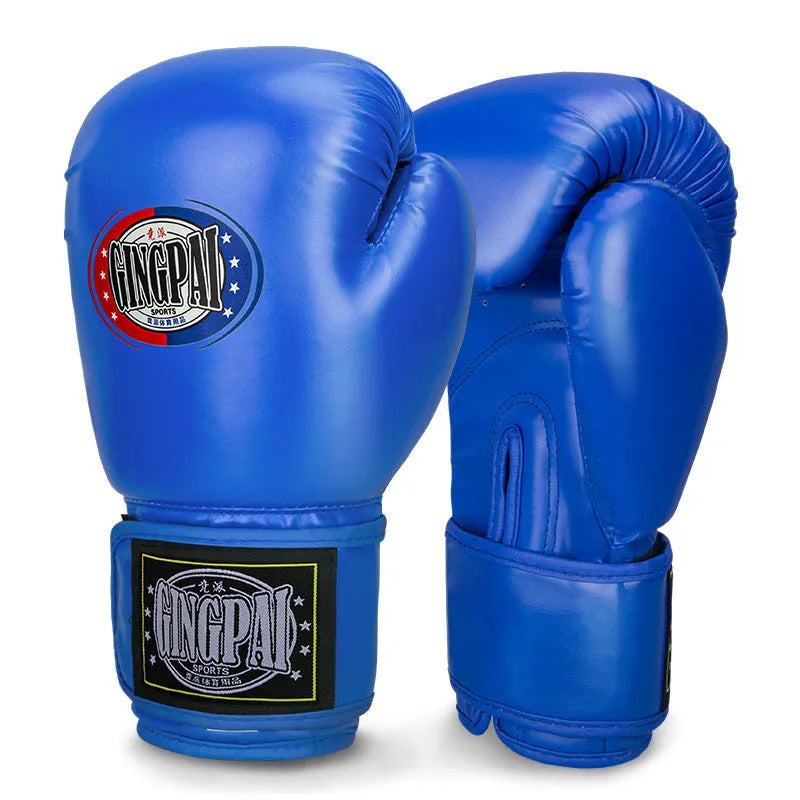 PU training boxing gloves in multiple colours and sizes for Sanda and fitness