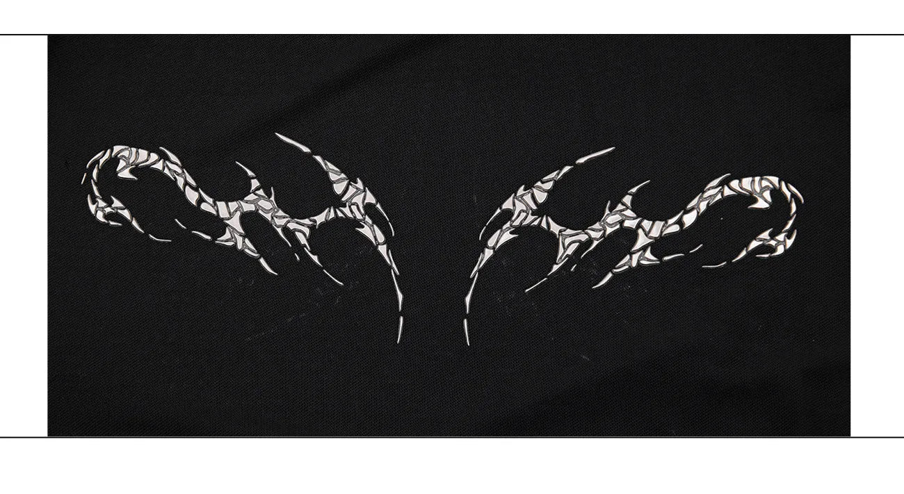 Slim-fit long-sleeved mesh shirt in black, shown as a base layer for athletic wear.