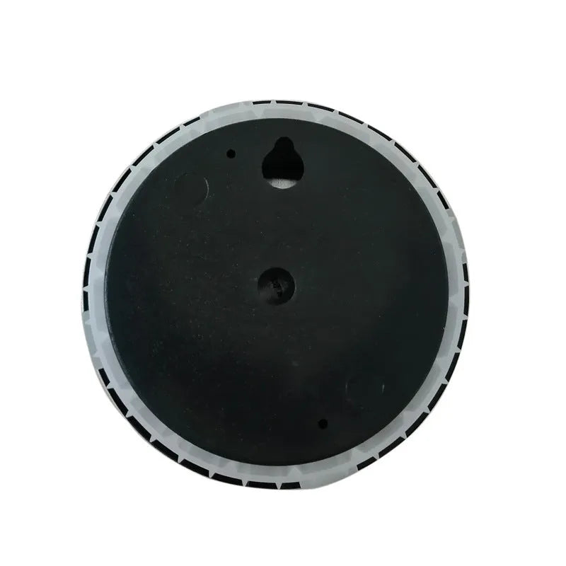 Aluminium analog thermometer and hygrometer with circular dial for indoor temperature humidity measurement