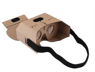 Paper carton virtual reality glasses for smartphones with 3.5 to 6 inch screens