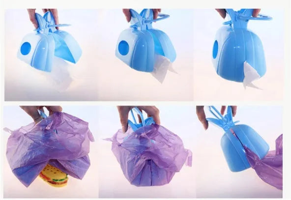 Pet toilet made from non-toxic PP plastic in blue, green, and red colours