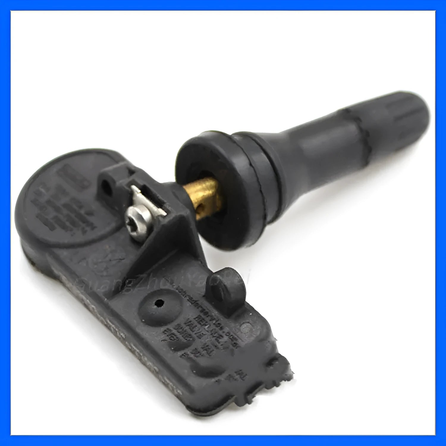Black tire pressure sensor for standard automotive tyre pressure measurement