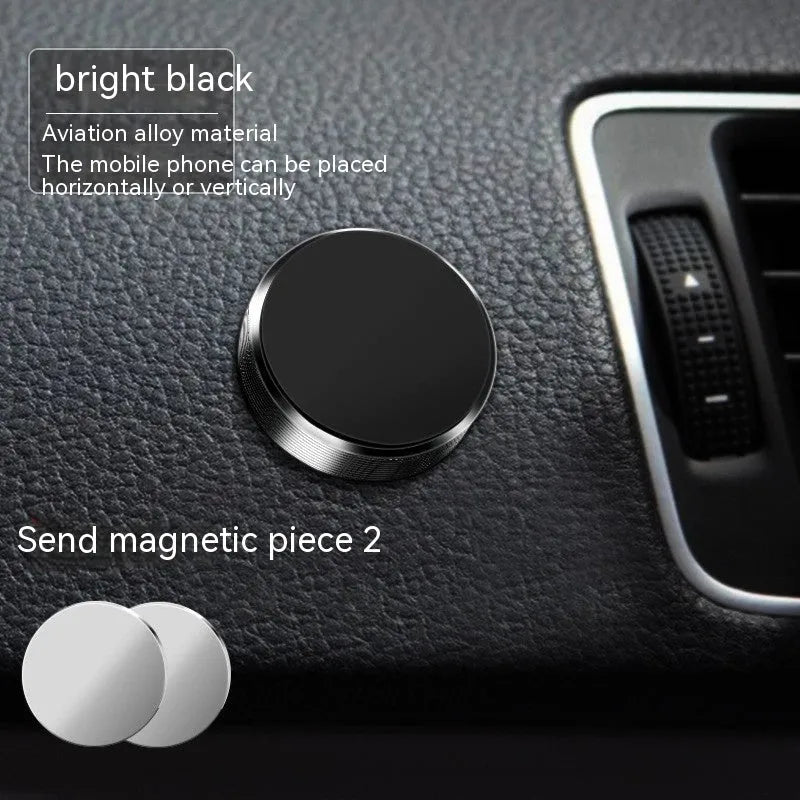 Dot magnetic car phone holder with air vent clip in zinc alloy construction